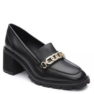 Sanctuary Women's Primo Slip On Chain Loafer High Heel Pumps